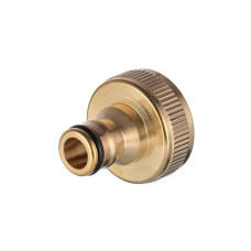 Адаптер латунний Intertool-Storm - на конектор 1/2" з внутрішнім різьбленням 1" (GE-1212)