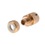 Конектор латунний на шланг Intertool-Storm - 1/2" × 1/2" (GE-1216)