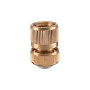 Конектор латунний на шланг Intertool-Storm - 1/2" × 1/2" (GE-1216)