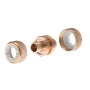 Муфта ремонтна латунна для шланга Intertool-Storm - 1/2" × 1/2" (GE-1213)