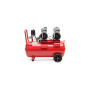 Компресор безмасляний Intertool - 50 л x 2 x 750Вт (PT-0023)