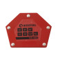 Тримач магнітний для зварювання Intertool - 22 кг трапеція (MW-0002)