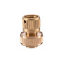 Конектор латунний на шланг Intertool-Storm - 1/2" × 3/4" (GE-1220)