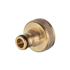 Адаптер латунний Intertool-Storm - на конектор 1/2" з внутрішнім різьбленням 3/4" (GE-1208)