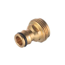 Адаптер латунний Intertool-Storm - на конектор 1/2" із зовнішнім різьбленням 1/2" (GE-1201)
