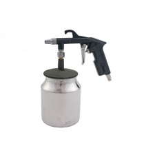Пневмопістолет піскоструминний Intertool - нижній бак 1000 мол, 8bar (PT-0705)
