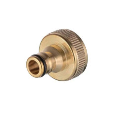 Адаптер латунний Intertool-Storm - на конектор 1/2" з внутрішнім різьбленням 3/4" і 1" (GE-1211)