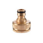 Адаптер латунний Intertool-Storm - на конектор 1/2" з внутрішнім різьбленням 3/4" і 1" (GE-1211)