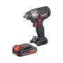 Гайковерт акумуляторний Intertool - 20 В x 2 Ач Li-Ion Brushless Storm (WT-0364)