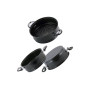 Пароварка антипригарна Kamille - 260 мм x 10 л x 2 решітки (5832)