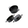 Пароварка антипригарна Kamille - 260 мм x 10 л x 3 решітки (5833)