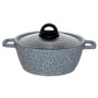 Каструля антипригарна Biol - 200мм x 2л Granite Grey (К206РС)
