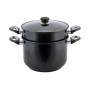 Пароварка антипригарна Kamille - 240 мм x 8 л x 1 решітка (5825)