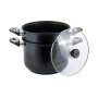 Пароварка антипригарна Kamille - 240 мм x 8 л x 1 решітка (5825)