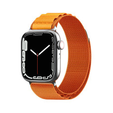 Ремінець Watch Ocean Band до годинника SmartX Ultra /Apple Watch кріплення на 42/44/45/49 мм Жовтогарячий