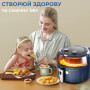 Аерофритюрниця електрична аерогриль 8 л 1800 Вт температура до 200 С захист від перегріву SOKANY SK-ZG-8033