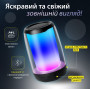 Колонка бездротова портативна Pulse 4 міні з USB і Bluetooth 5 Вт Type-C AUX Micro SD, що світиться