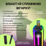 Акустика для вечірок KIMISO QS-4228 з мікрофоном та пультом ДК BT/TF/USB/AUX 3000 Вт чорний