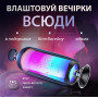 Портативна колонка Bluetooth Pulse 4 з підсвіткою та світломузикою USB Type-C/AUX 10 Вт