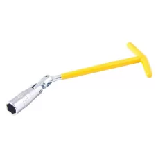 Ключ свічковий Т-подібний з шарніром Mastertool - 16 x 250 мм (73-0100)